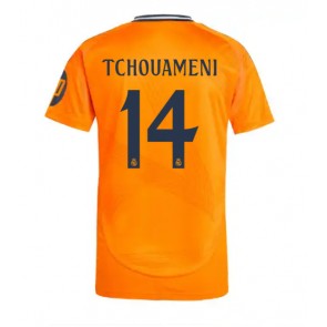 Real Madrid Aurelien Tchouameni #14 Gostujuci Dres 2024-25 Kratak Rukavima